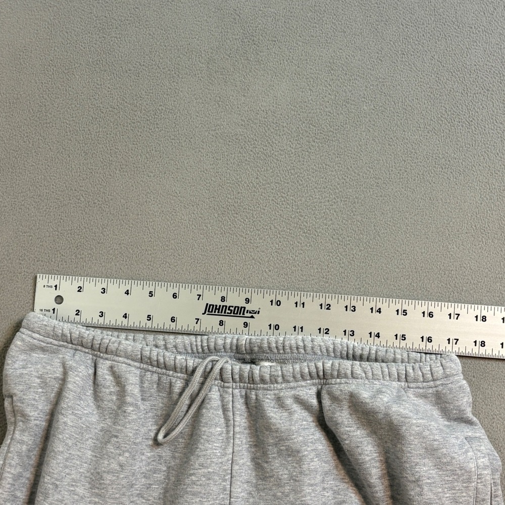 Skims Lounge Pant womens XL Gray Joggers Elastic Waist Pockets Capri - Picture 6 of 8
